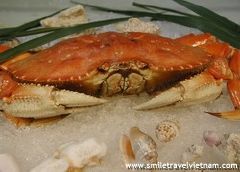 Cua rang muoi (Fried salted crabs)