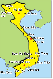 vietnam cuisine map